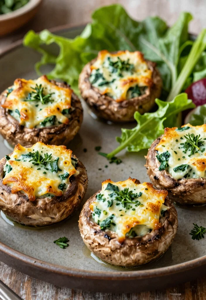 12 Weight Watchers Dinner Recipes for Smart Balanced Eating 11. Stuffed Portobello Mushrooms 0