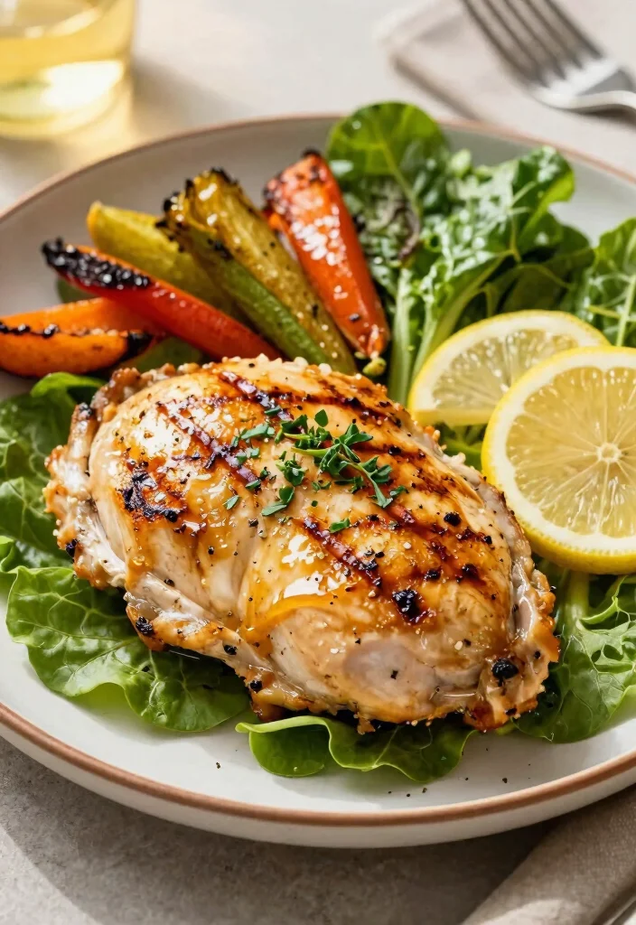 12 Weight Watchers Dinner Recipes for Smart Balanced Eating 4. Lemon Herb Grilled Chicken 0