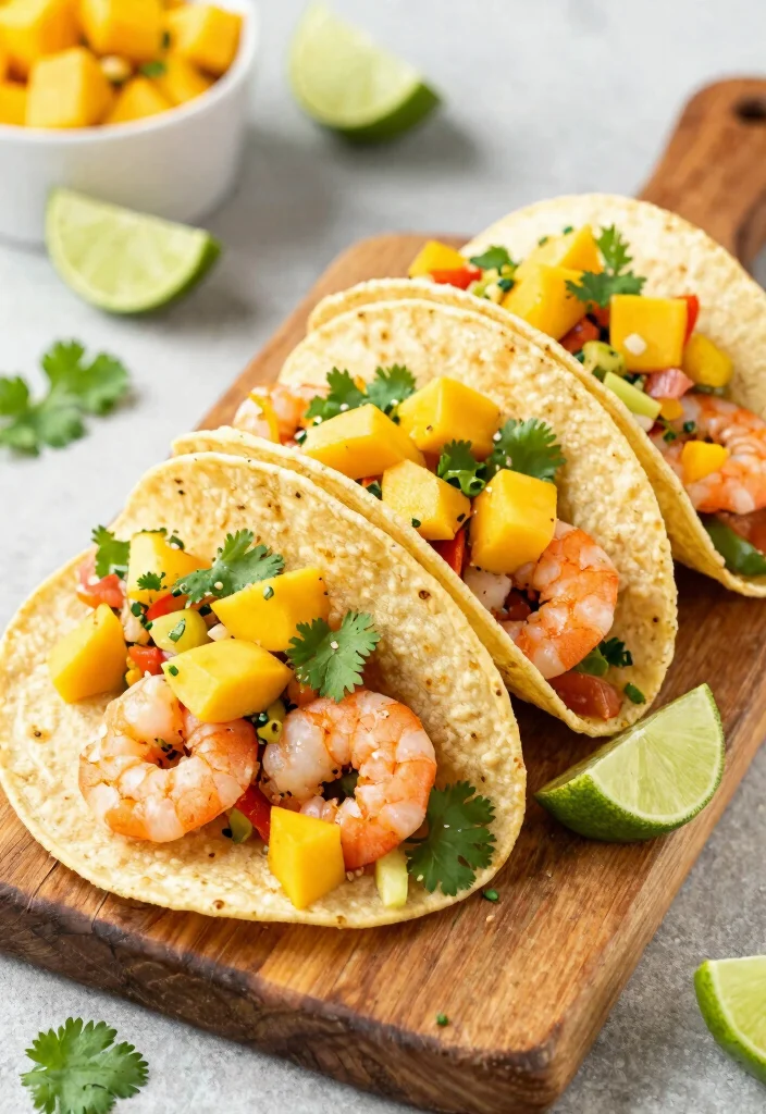 12 Weight Watchers Dinner Recipes for Smart Balanced Eating 5. Shrimp Tacos with Mango Salsa 0