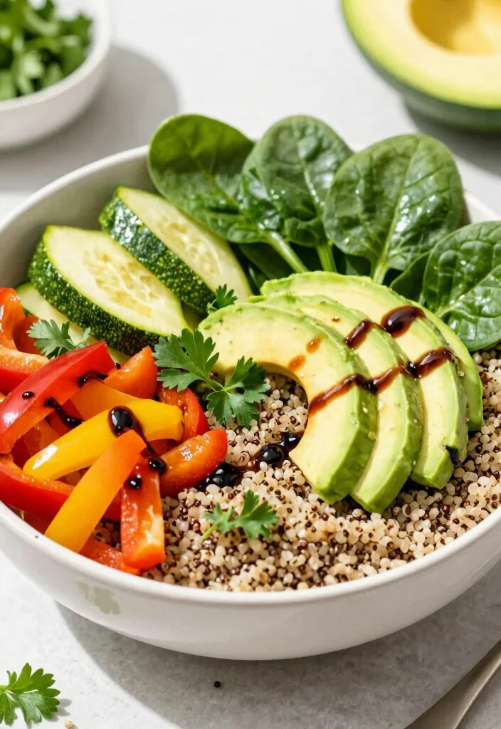 12 Weight Watchers Dinner Recipes for Smart Balanced Eating 8. Vegetable Quinoa Bowl 0