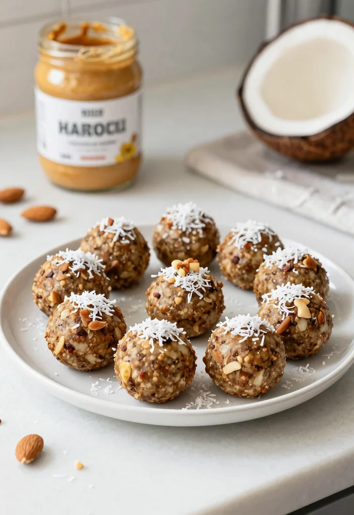 7 Keto Banana Recipes for Creative Low Carb Treats 6. Keto Banana Protein Balls 0